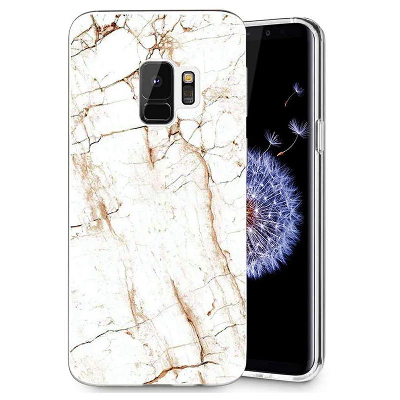 Для Samsung Galaxy S9 S9Plus S8 Plus S7 edge Note 8 J500 J530F J720 A3 A5 2016 2017 TPU Мягкий мраморный манлада
