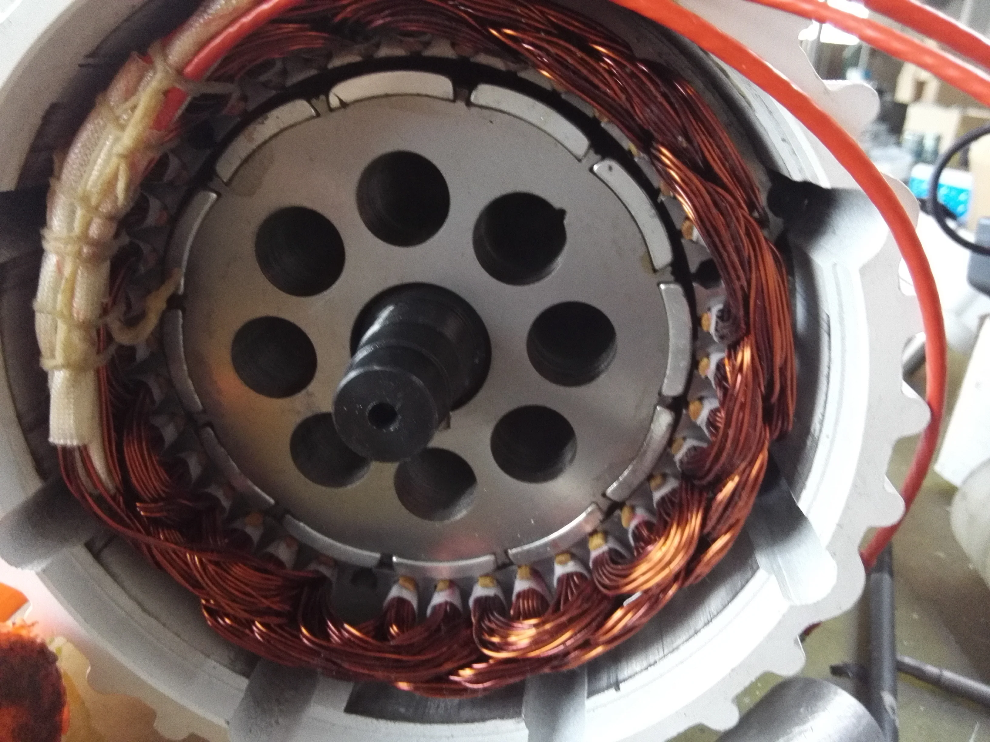 AC 48V 96V 220V 2 kw генератор постоянного магнита с горизонтальным основанием
