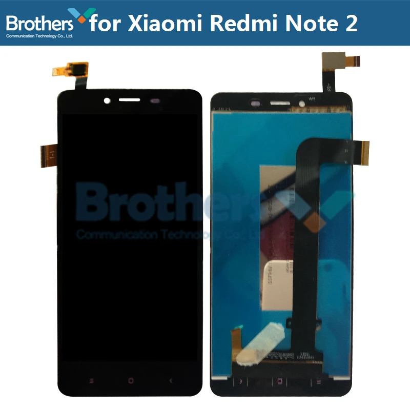 lcd display for xiaomi redmi note 2 lcd screen for redmi note 2 lcd assembly touch screen digitizer phone replacement test top free global shipping