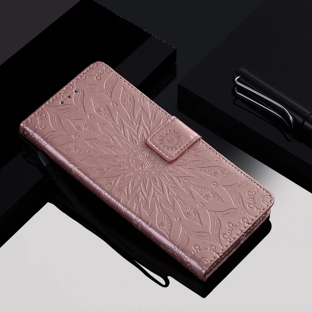 Кожаный чехол xiaomi mi play для Coque xiomi xiaomi mi Play, чехол с изображением подсолнуха, чехол xiaomi Play, кошелек, флип-чехол для телефона Магнитный