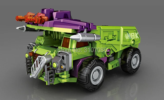 NBK Devastator бульдозер скраппер гравитационный крюк строитель GT Devastator KO трансформация Инженерная фигурка игрушки