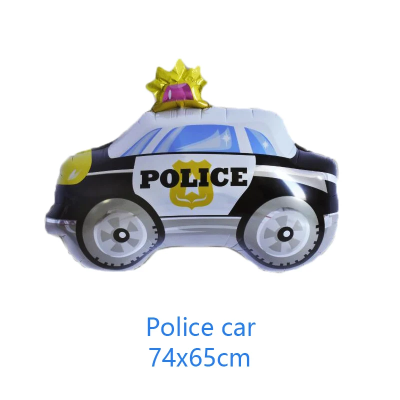 Мультфильм автомобиль фольги Воздушные шары поезд грузовик школьный автобус