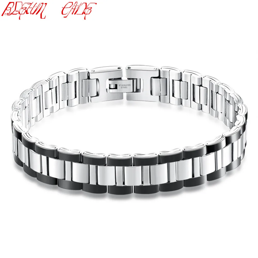 

Stainless Steel Bracelet Biker Bicycle Motorcycle Chain Men Bracelets & Bangles Fashion Jewelry