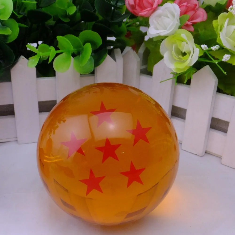 Оригинальная коробка 76 мм Dragon Ball Z хрустальные шары фигурку аниме 1 2 3 4 5 6 7 Star Dragonball
