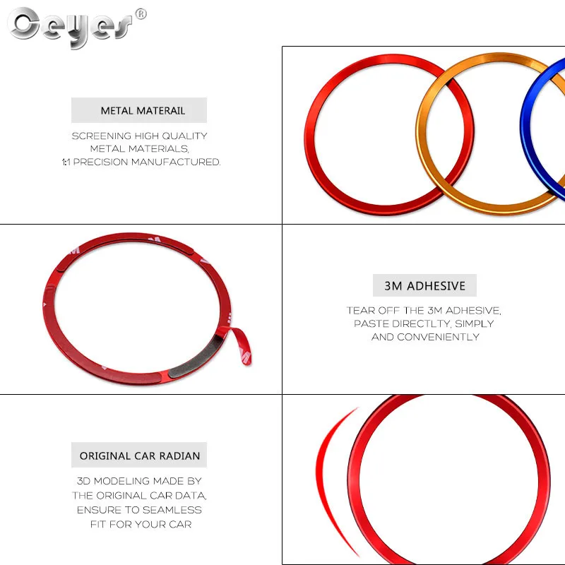 Автомобильный Стайлинг автомобильный чехол на руль декоративные наклейки