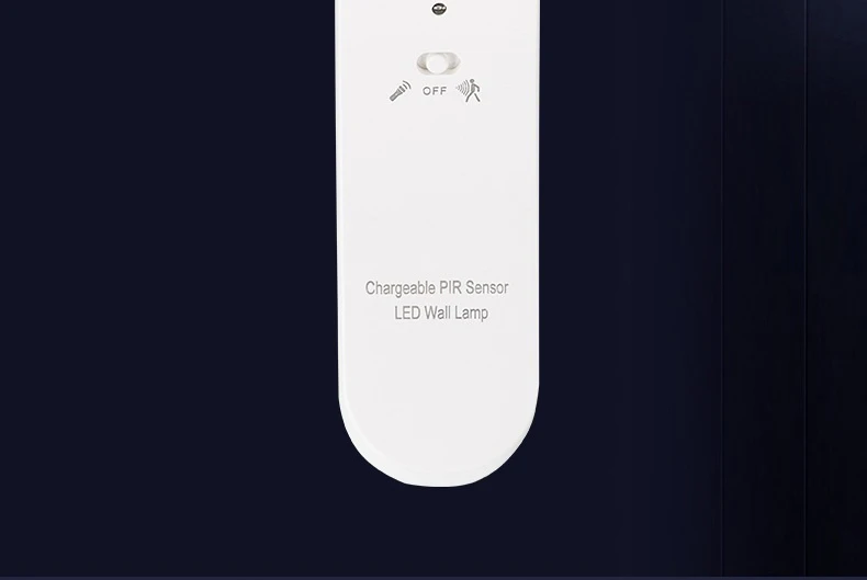 PIR датчик движения светодиодный настенный светильник USB DC5V заряжаемый 1800mAh Крытый Современный Ночной свет черный/белый портативный фонарик luminaria