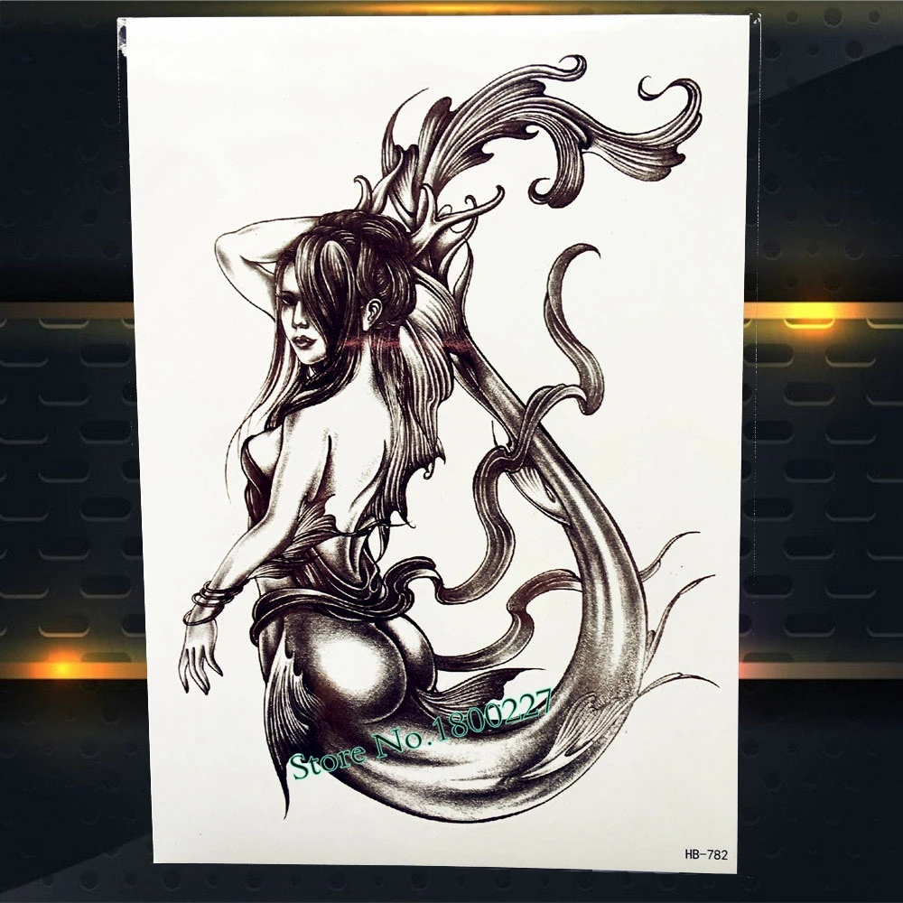 Злой Сова конструкции глаз Бог Водонепроницаемый Временные татуировки