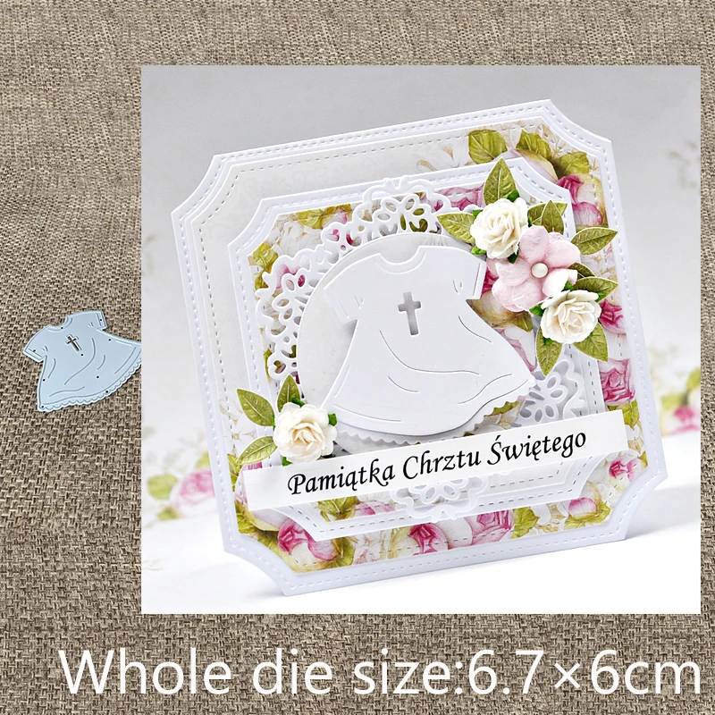 Новый дизайн ремесло резки металла высечки штампы Крест юбка одежда украшения