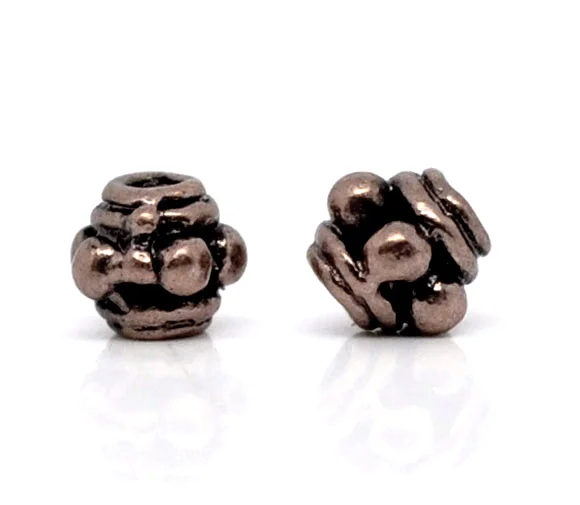 DoreenBeads Цинковый металлический фонарь античный Coppercolor около 3 5 мм x отверстие: 0 7 60