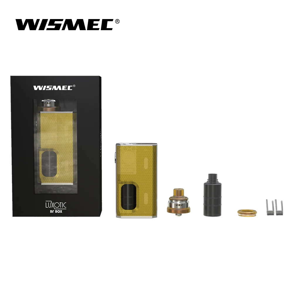 [Официальный магазин] Оригинальный WISMEC LUXOTIC BF комплект с Tobhino RDA танк 7 5 мл батареей