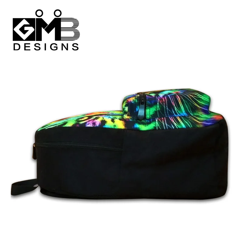 Dispalang брендовый рюкзак с головой животного Леопардовый тигр Лев школьные сумки