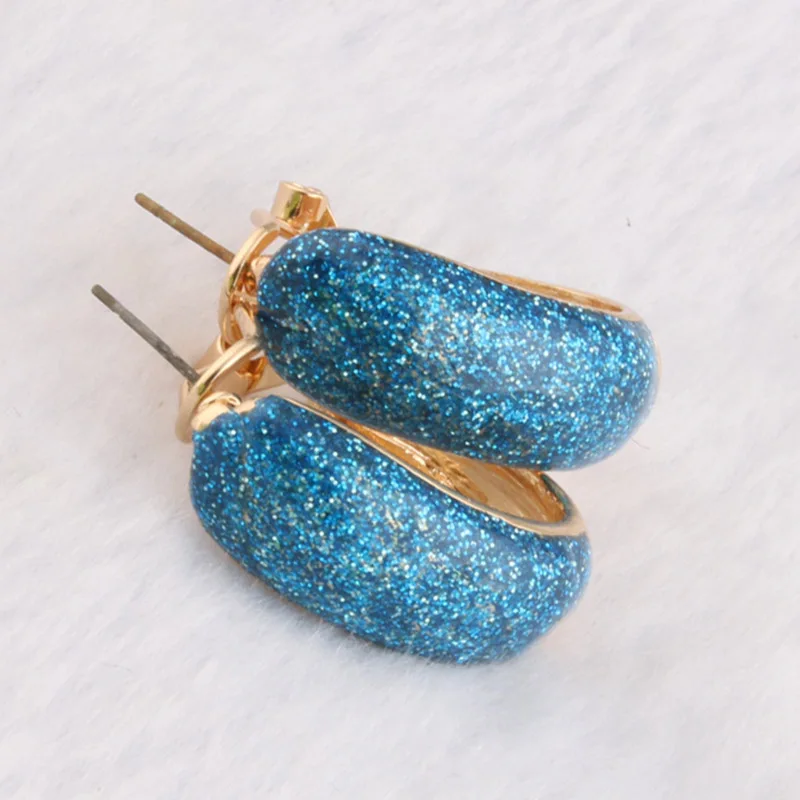 Большие серьги подвески NeeFu WoFu металлические с вспышкой и принтом для женщин