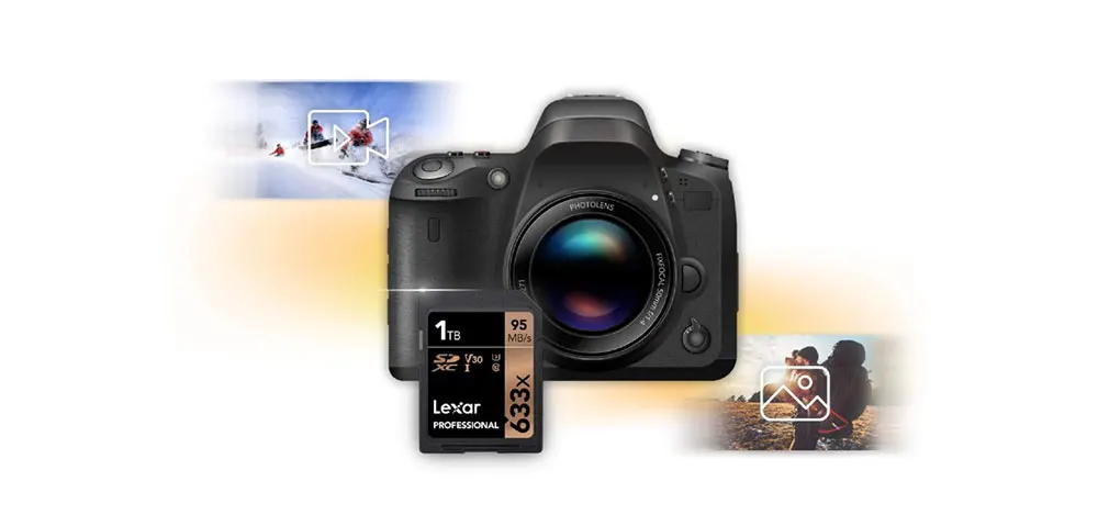 Lexar 95 м/с 633x16G 32 ГБ U1 SDHC 64 Гб 128 ГБ 256 ГБ U3 SD карта SDXC класс 10 карта памяти для 1080p 3D 4K видеокамера
