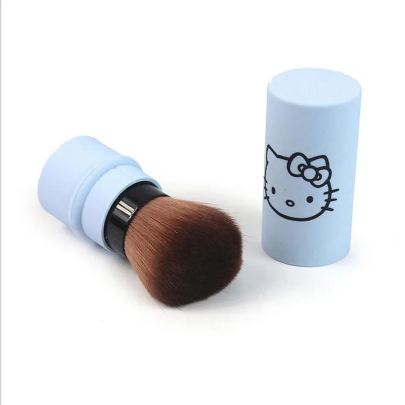 Новинка 3 цвета кисти Hello Kitty для пудры косметика милая фотография косметическая