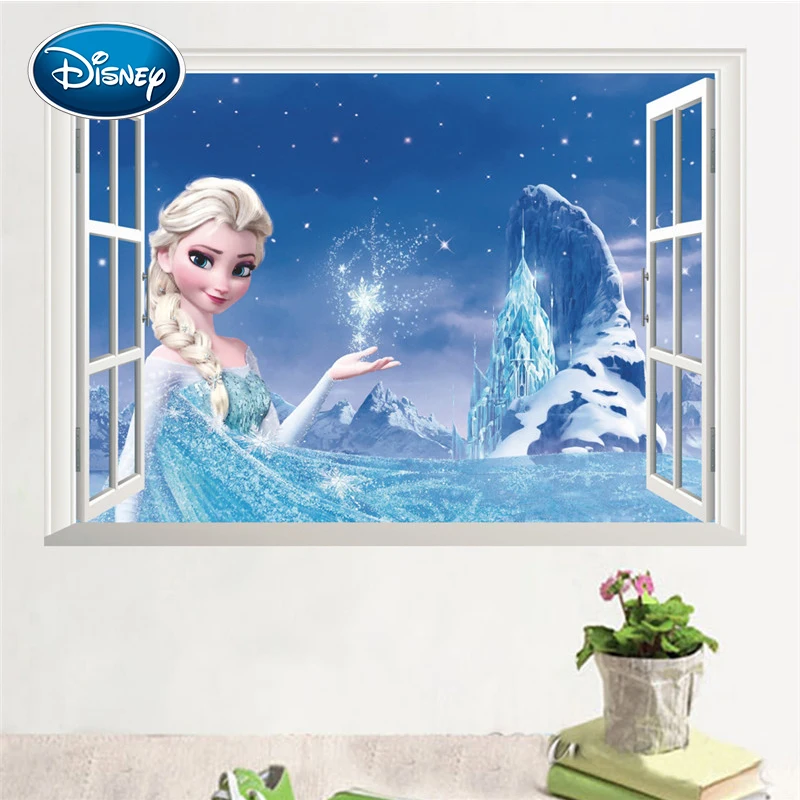 

Disney новая наклейка "Мстители" Детская комната спальня фон водостойкие временные наклейки