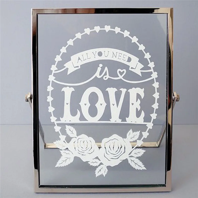 Naifumodo Papercut все что вам нужно это Love Dies цветочный венок металлические резные