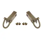 Застежка-зажим, металлическая, 2 стороны, аксессуар для самостоятельного изготовления кошелька, сумки через плечо, горячая Распродажа