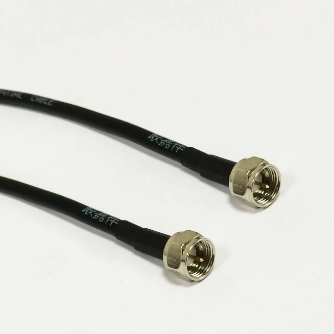 Переходник со штыревыми соединителями на штыревые соединители RG58 50 см/100 см