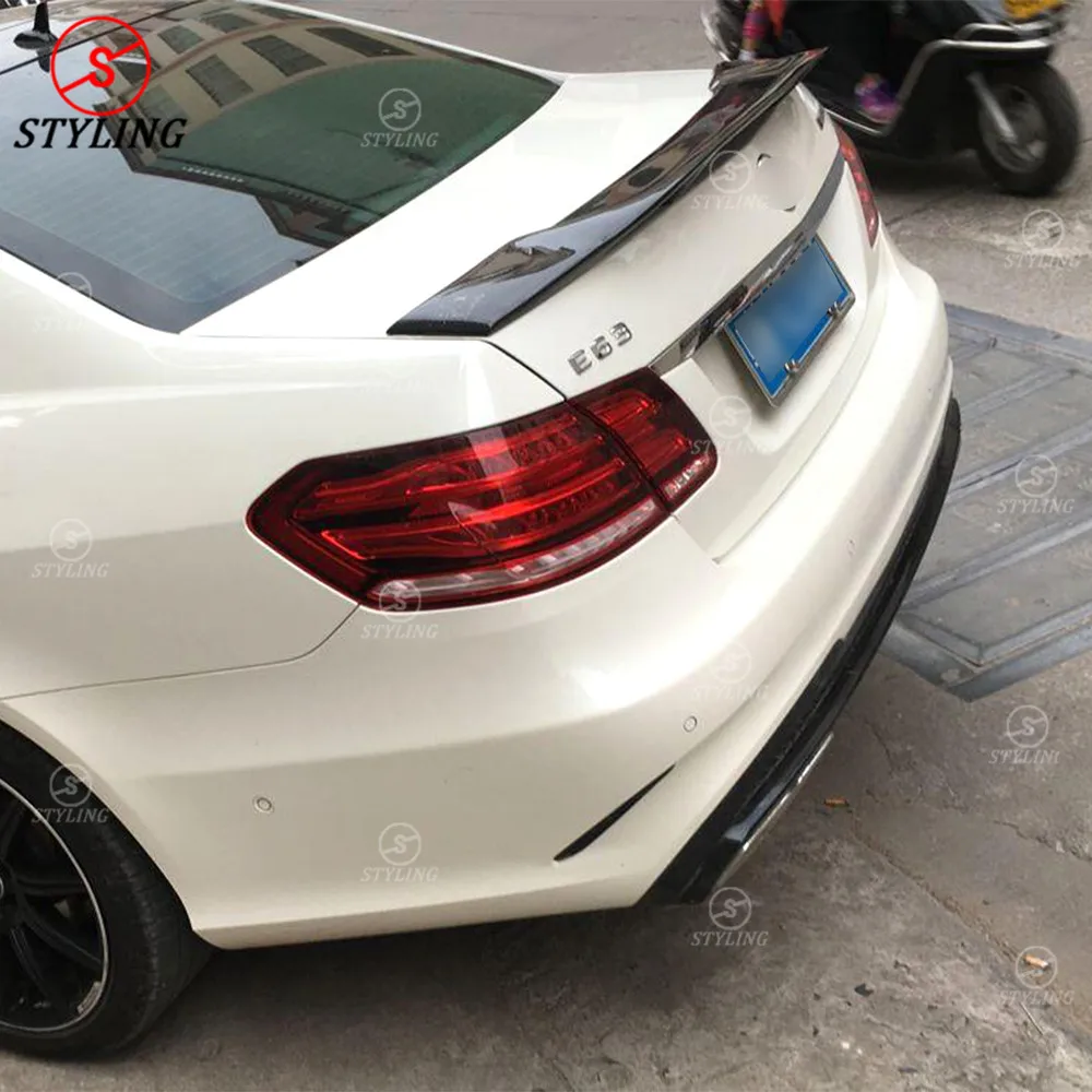 W212 Carbon Spoiler wing R Style For Mercedes E200 E300 E63 E250 E260 Sedan Rear trunk 2010 2011 2012 2013 2014 20152016 | Автомобили и