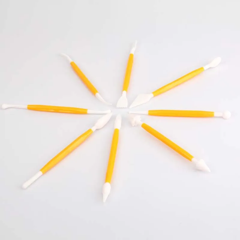 8 шт./компл. инструменты для украшения тортов из мастики цветочные наборы