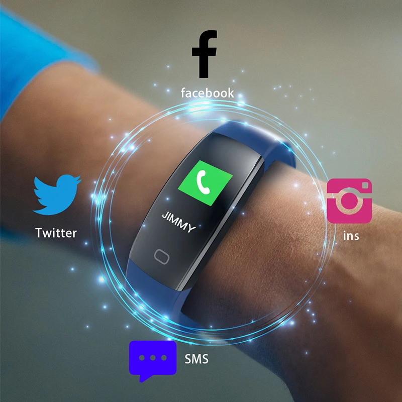 Умный браслет хорошего качества с защитой от потери фитнес трекер напоминанием о