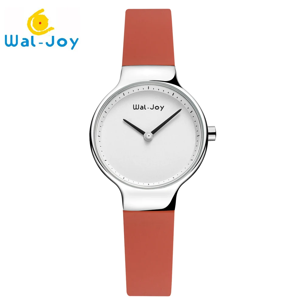 Wal Joy Женские Простые Модные спортивные женские часы со съемным силиконовым