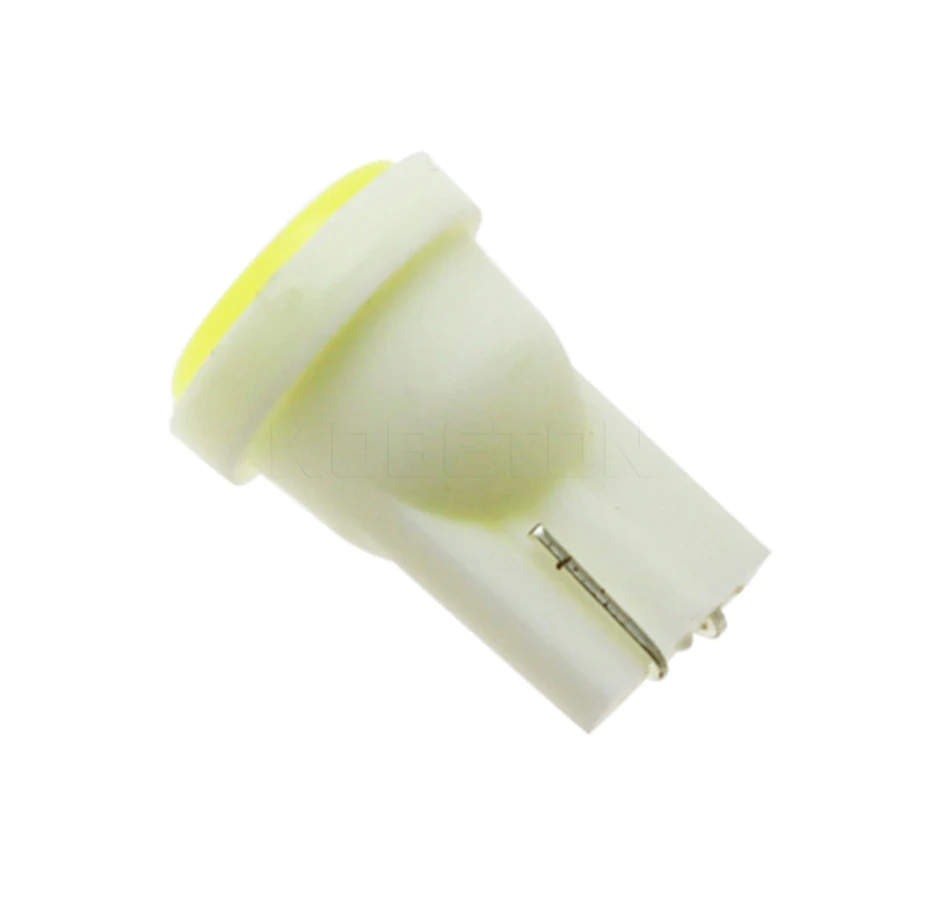 Новинка 10 шт. автомобильный внутренний светодиодный светильник T10 COB W5W лампа с