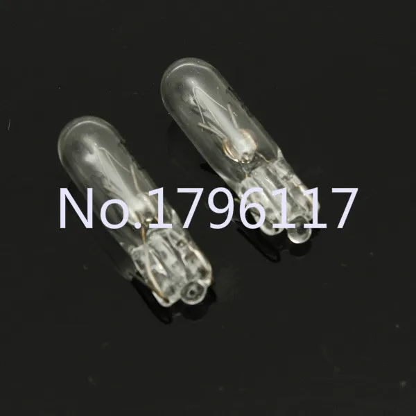 10x DC24V T5 286 1 2 Вт или 4300 К желтый прозрачный автомобильный светильник интерьерный
