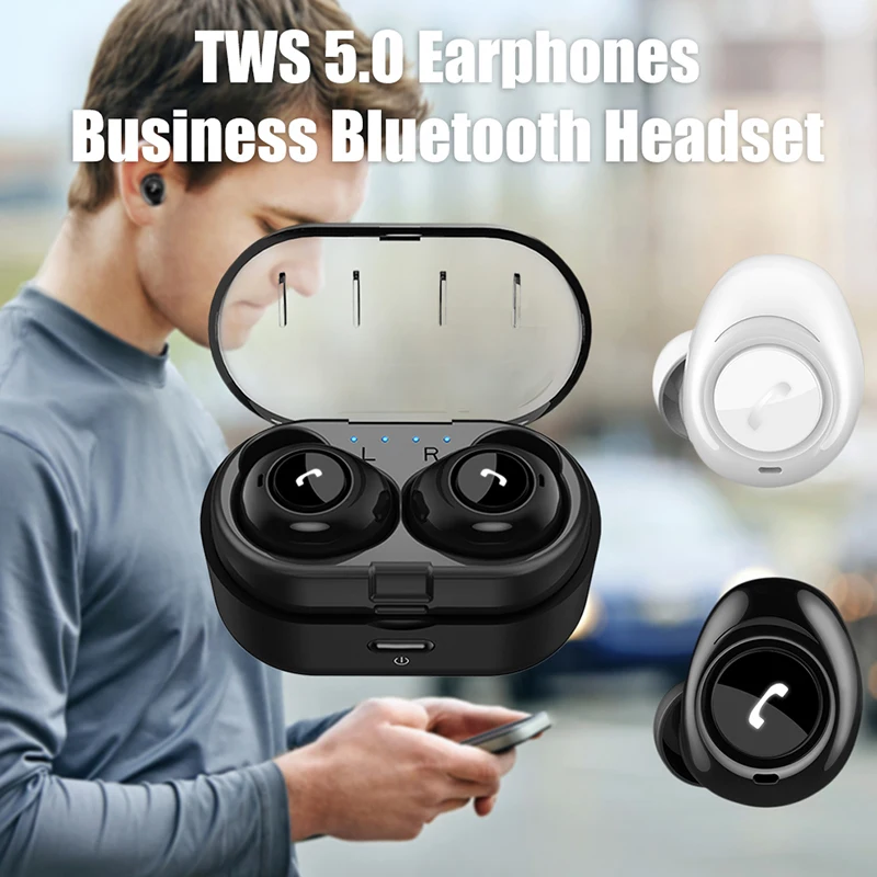 Близнецы Bluetooth наушники с зарядной коробкой беспроводные наушники микрофон для samsung Galaxy A10 A20 A30 A40 A50 A60 A70 A80 M10 M20 M30