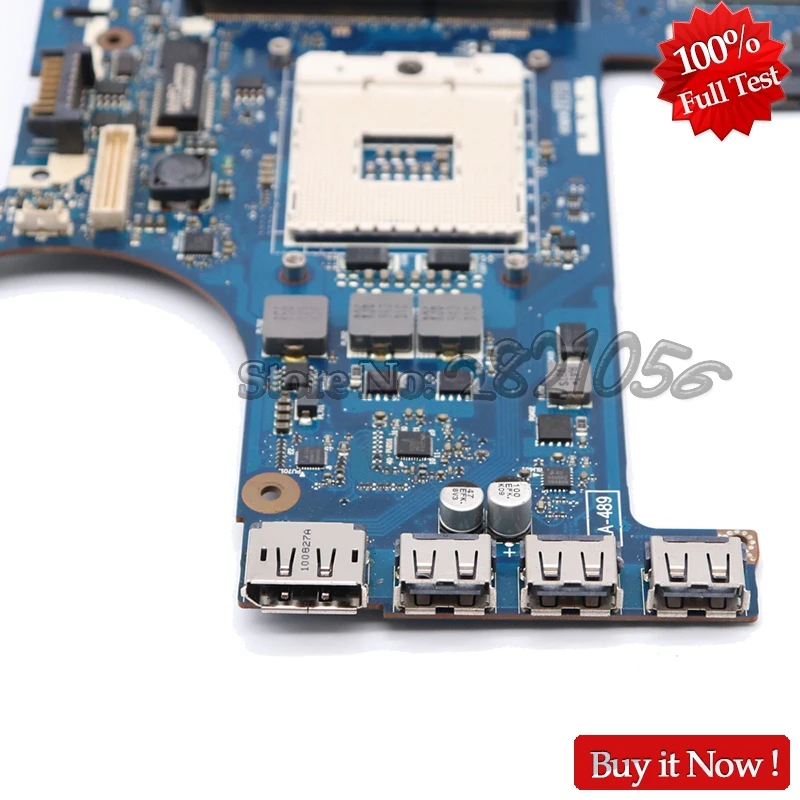 NOKOTION KEL00 LA-4892P 593842-001 для HP Probook 6540B 6440B материнская плата ноутбука HM57 DDR3 бесплатный