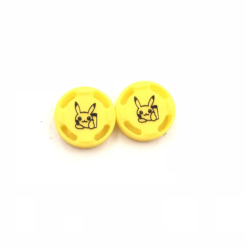 Yellow P 1 пара = 2 шт для Joy Con силиконовый джойстик для пальца ручка чехол аналоговые колпачки для nintendo Switch NS Joy-Con контроллер - Цвет: Yellow P