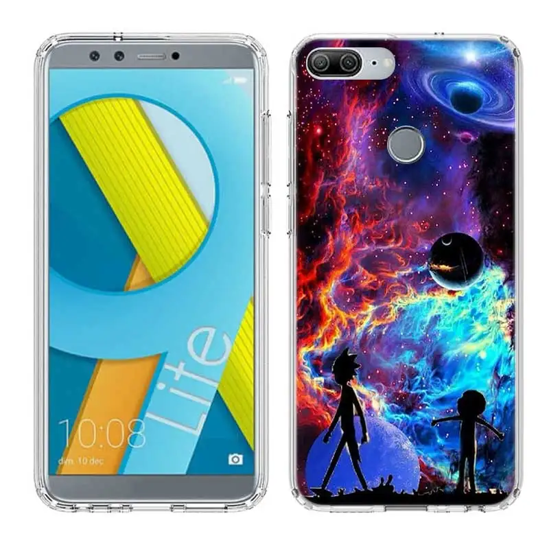 Силиконовый чехол для телефона Rick And Morty Huawei Honor 20 Pro 10 9 lite 8X 8A 20i 8C 8S V20 Y5 Y6 Y7 Y9