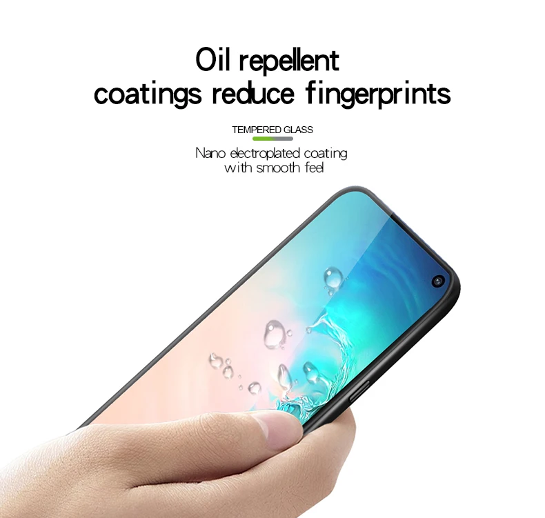 MOFi 3D изогнутое закаленное стекло для samsung Galaxy S10E Защитная пленка для экрана от края до края полное покрытие