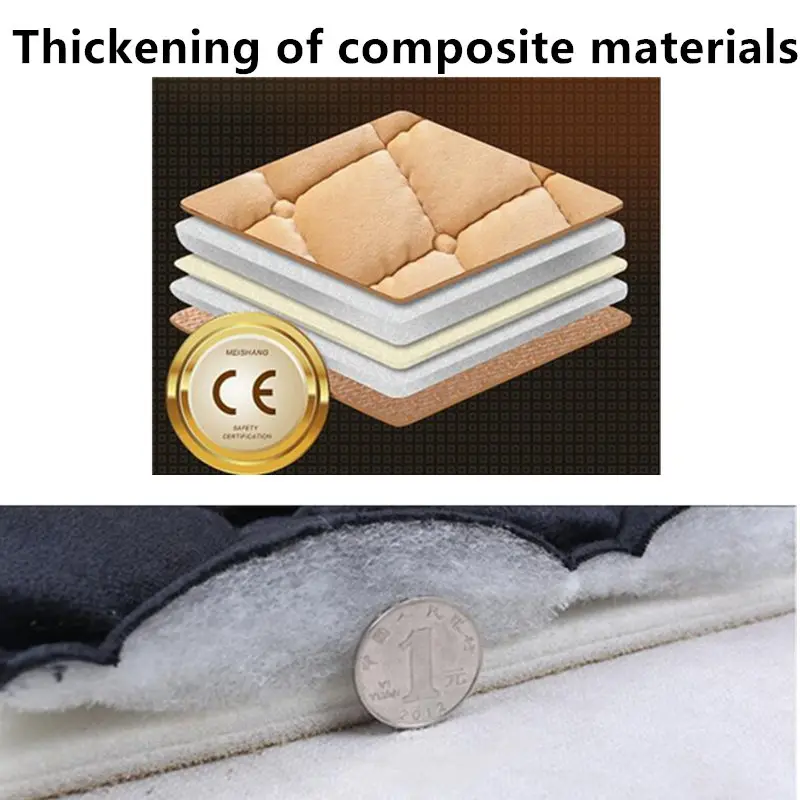 Защитные чехлы на сиденья автомобиля GSPSCN утолщенные Чехлы для передних и задних