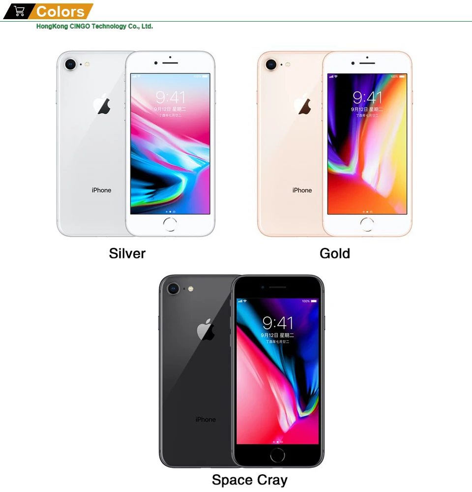 Apple iphone 8, шестиядерный процессор, 1821 мАч, ОЗУ, 2 Гб ПЗУ, 64 ГБ/256 ГБ, 3D Touch ID, 4,7 дюймов, 12 МП, LTE, отпечаток пальца, телефон iphone 8