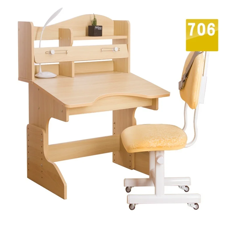 Number 7 Детская Куадрос Infantiles мебель Infantil Estudo Tavolo Bambini Tisch деревянный Escritorio Mesa стол для обучения детей - Цвет: Number 7