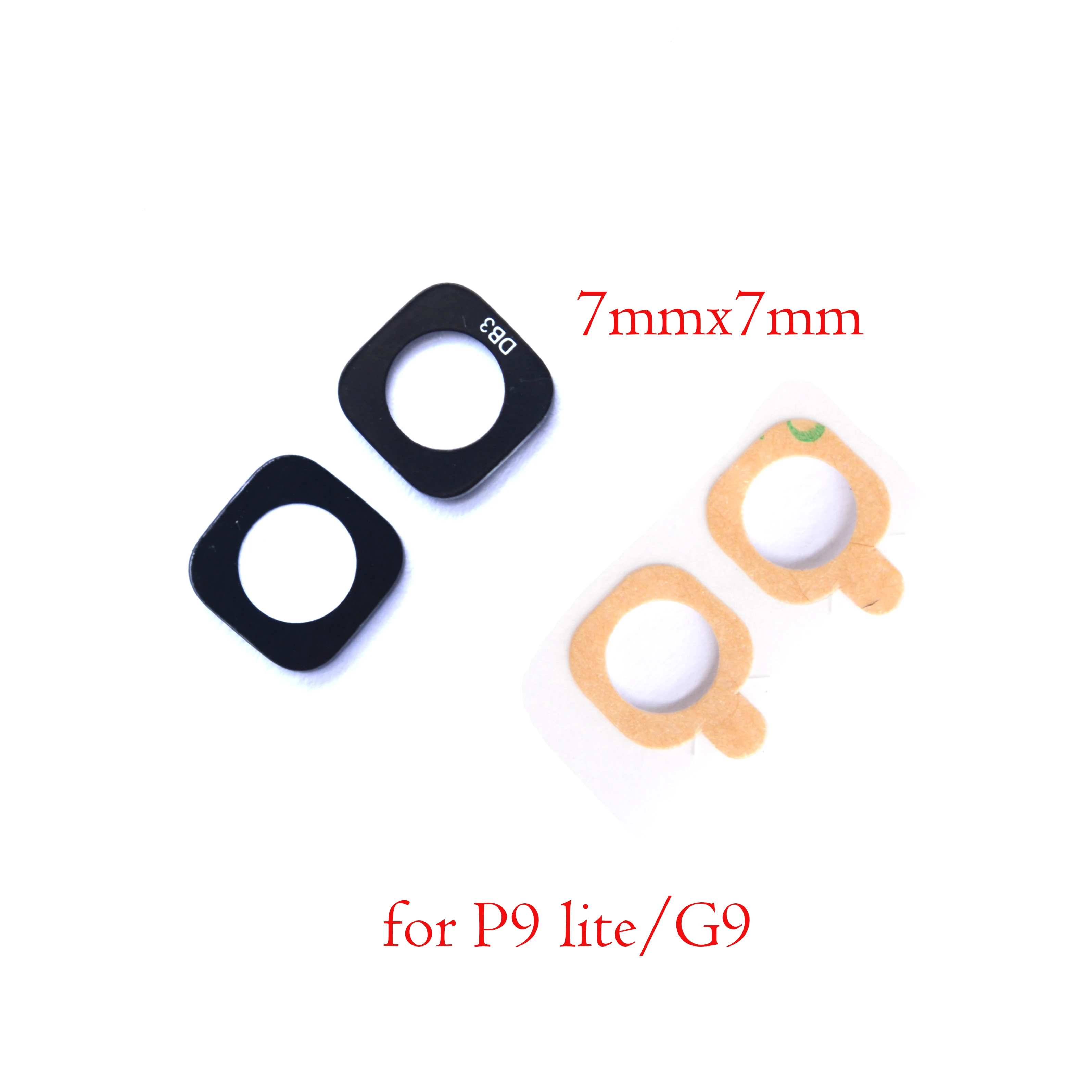 Оригинальный новый стеклянный объектив задней камеры 2 шт./лот для Huawei P9 Lite G9 с