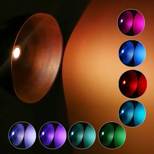 4 Вт MR16 светодиодный RGB свет Красочные лампы 2 миллиона Цвета изменение + пульт