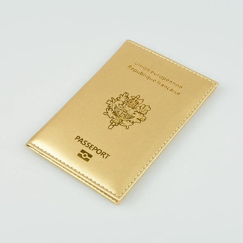 HEQUN точное Франция, Обложка для паспорта, Для женщин розового цвета модные мягкие из искусственной кожи с отделением для паспорта, милая Женская заграничного паспорта чехол французский