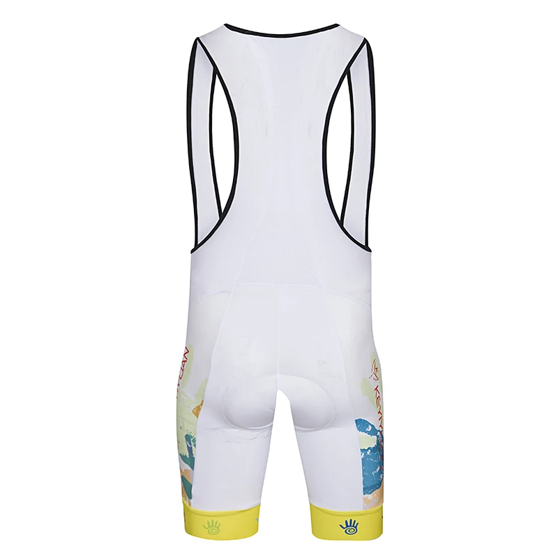 Мужской Белый велотренажер Coolmax с гелевой подкладкой компрессионный | Спорт и