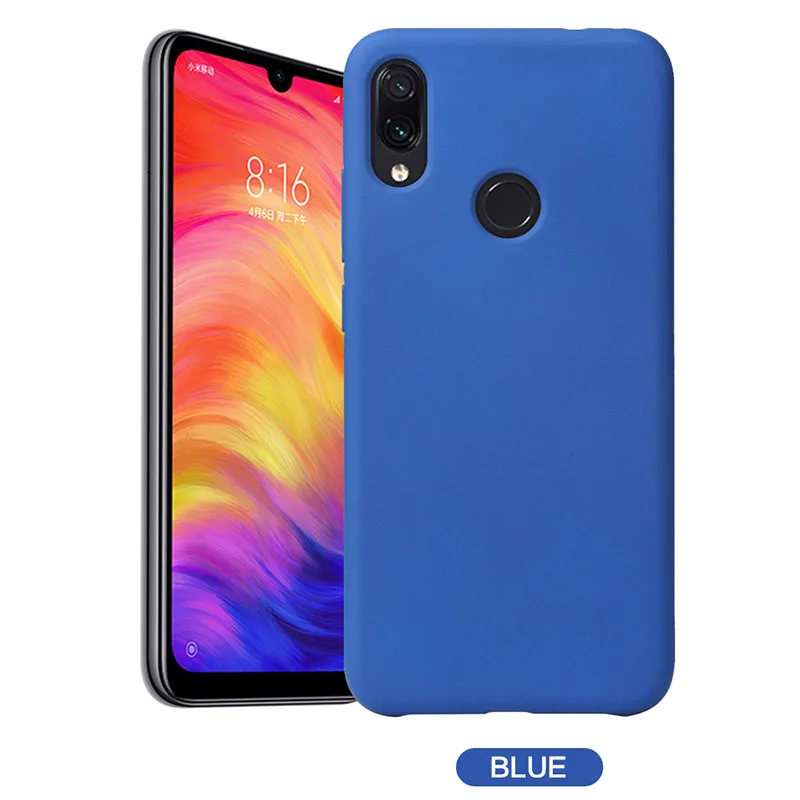 копия официальный оригинальный силиконовый чехол xiaommi redmi note 7 чехлы ксаоми сяоми