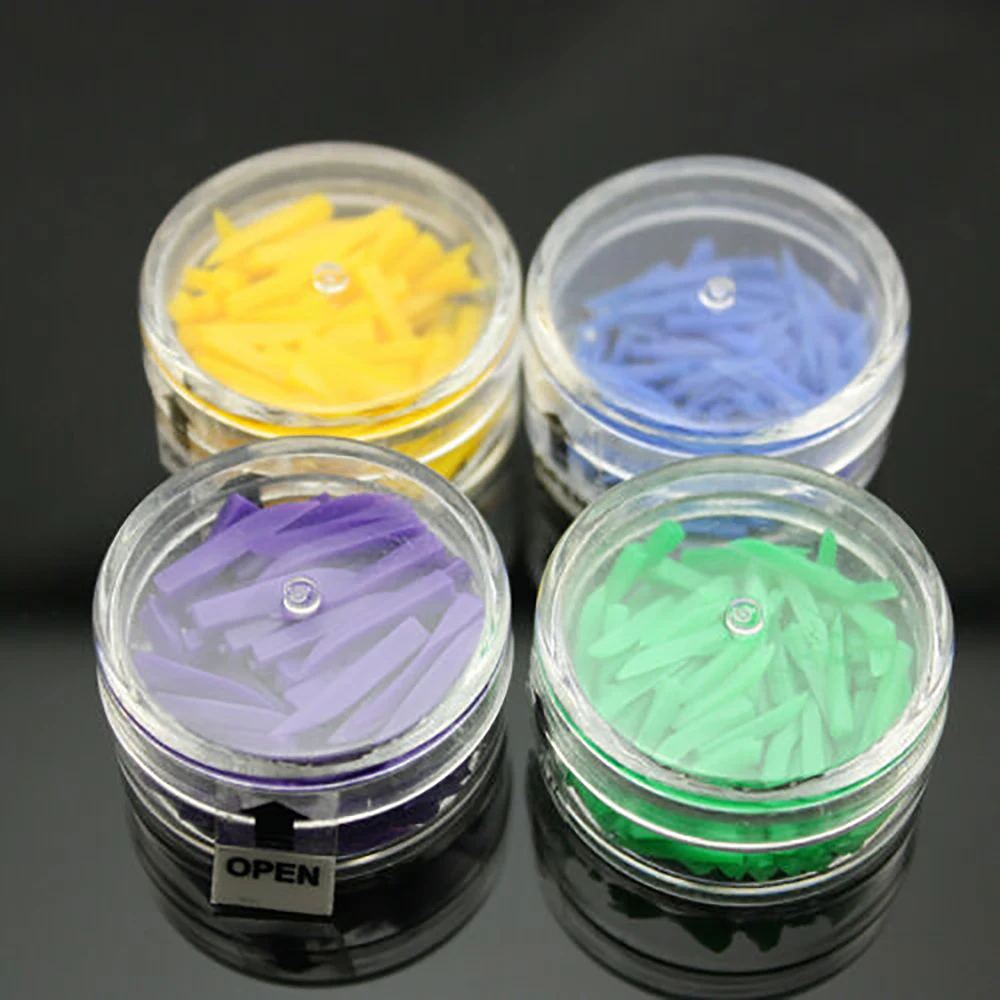 Стоматологические клинья одноразовые 4 коробки медицинский пластик дуга