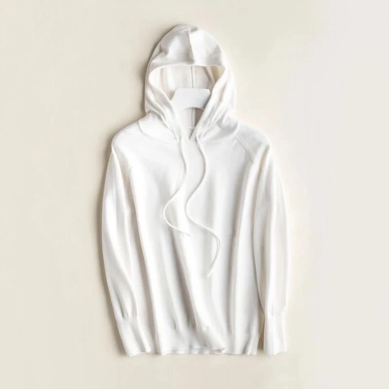 Knit Sweater Women Winter 2019 Autumn Hooded Blue Ladies Sweaters And Pullovers Plus Size | Женская одежда