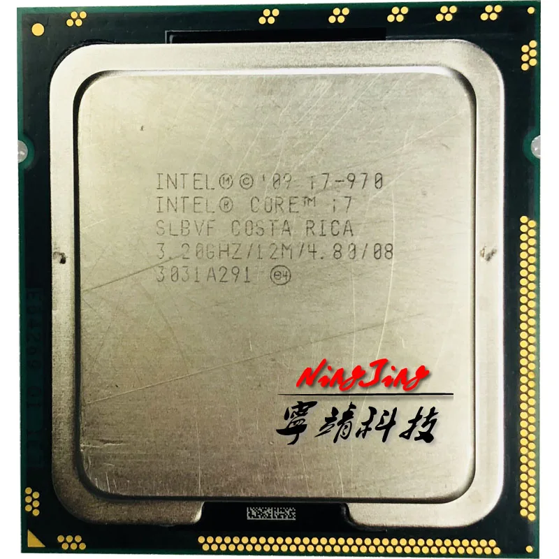 Процессор Intel Core 1366 i7 970 3 2 ГГц шестиядерный процессор 130 Вт 12 м LGA | Компьютеры и