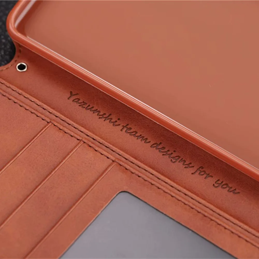 AZNS Genuine Cowhide Leather flip case for Huawei P30 P20 Mate 20 Pro Lite Luxury wallet bag cover with Card slot Magnetic clasp | Мобильные