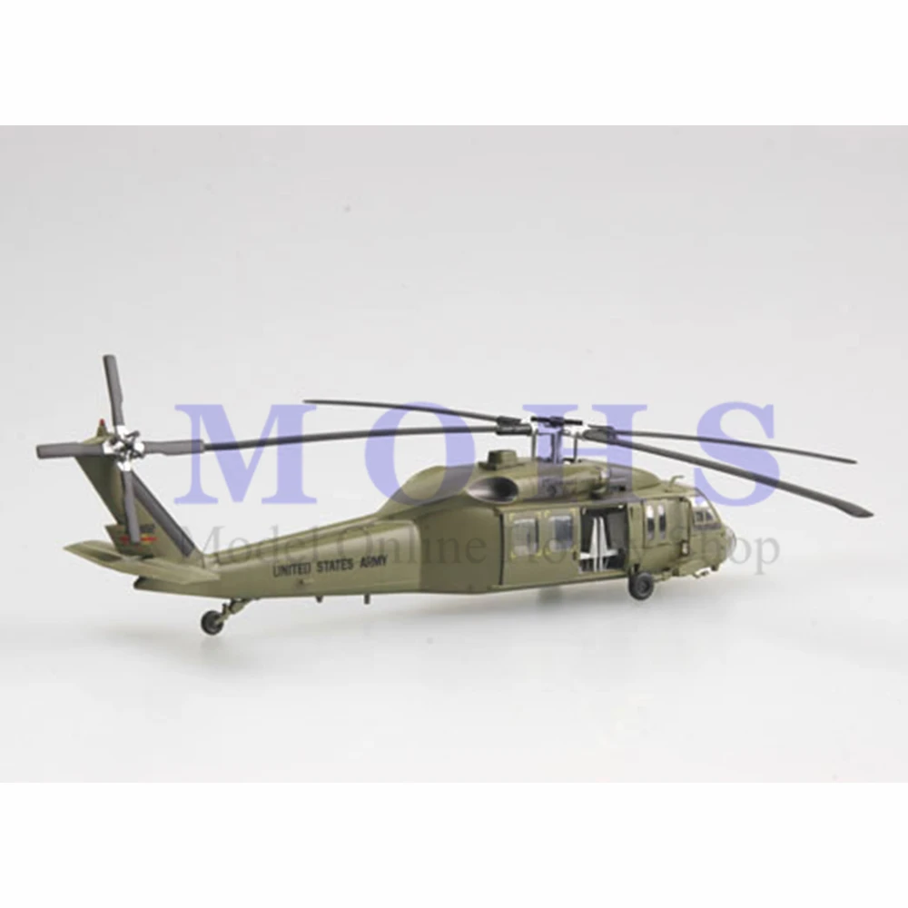 EASYMODEL Масштаб Модель 37016 1/72 масштаб UH-60 собранная модель вертолета Готовая модель UH-60 Полночь синий 101 в воздухе