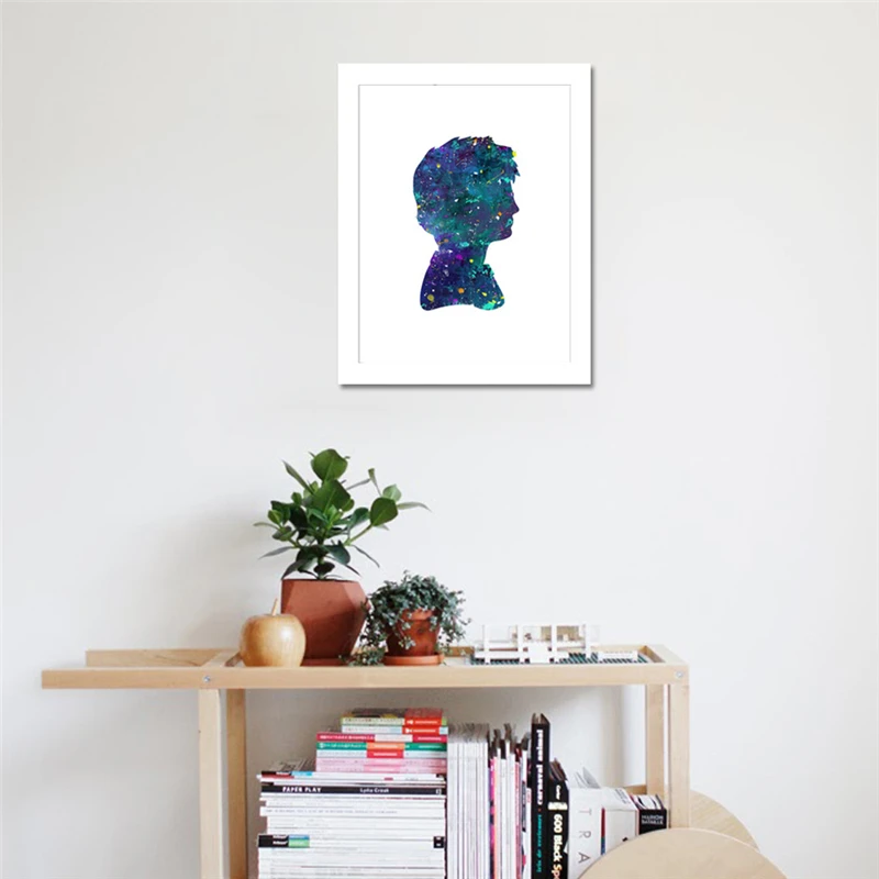 HAOCHU винтажная Картина на холсте Волшебный мир плакат из фильма крафт абстрактная