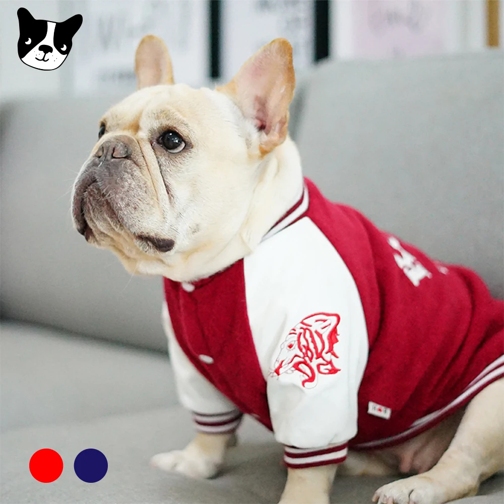 Одежда для собак свитер флисовая рубашка бульдога чихуахуа кошки одежда