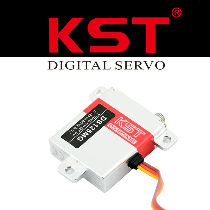 Оригинальный цифровой планер KST DS125MG с металлической шестерней 7 кг|servo servo|servo