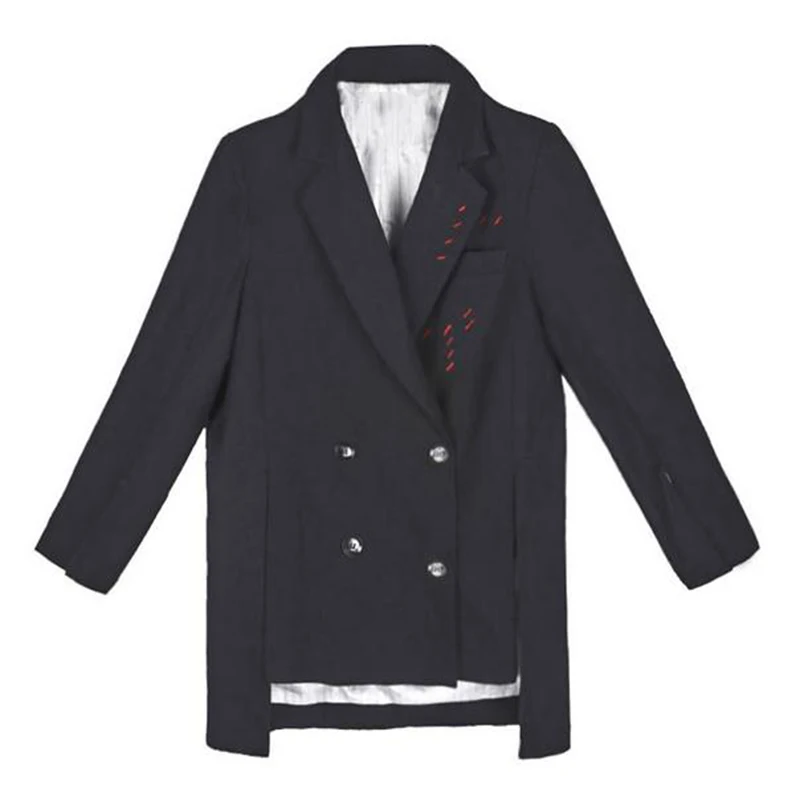 Осень 2017 г. Новый Повседневное свободный костюм куртка Для женщин Мода